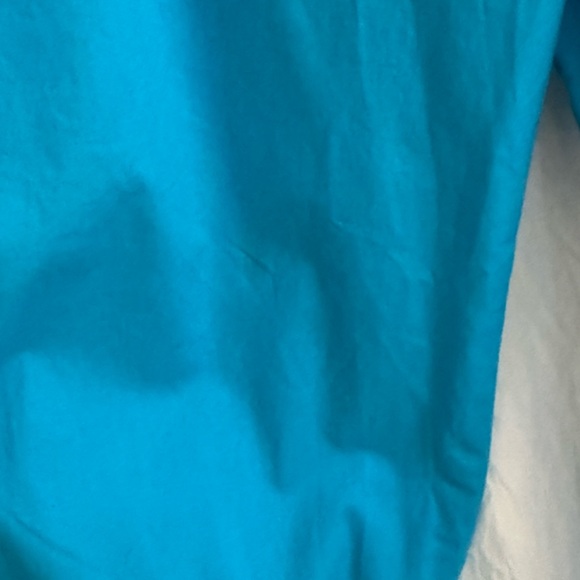 Chico’s turquoise capris with elastic waistband - Picture 4 of 9